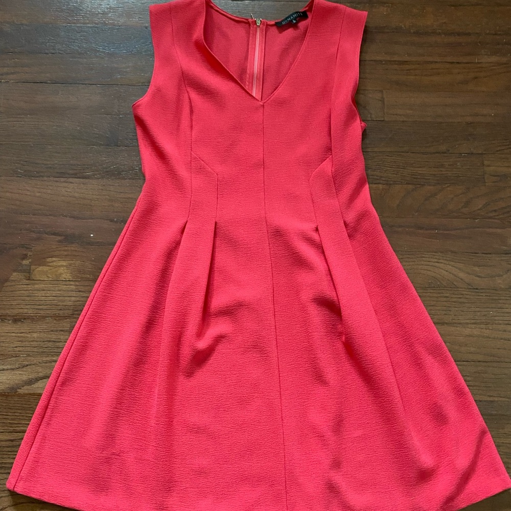 Coral party dress